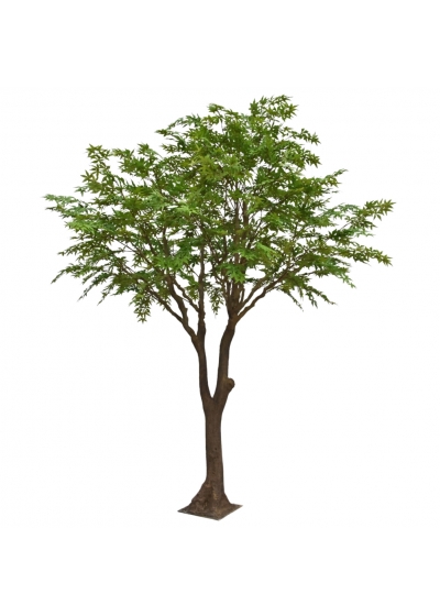 Acero Albero Artificiale XL Verde 300cm