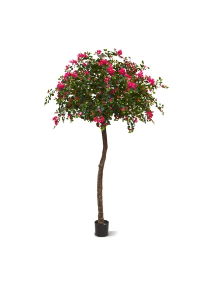 Bougainvillea Sfera XL Albero Artificiale 275cm - cerise