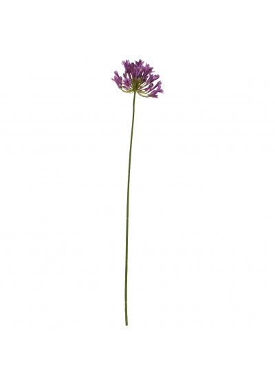 Agapanthus fiore Artificiale Viola Porpora 75cm