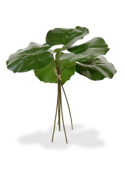 Galax foglia Bouquet Artificiale - fascio di 6