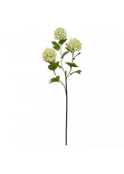 Viburno fiore Artificiale 65cm Verde