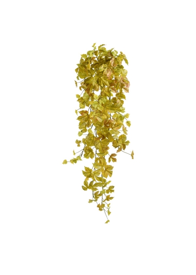 Acero autunnale Pianta Pendente Artificiale 90cm - Giallo