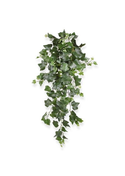 Edera Deluxe Pianta Pendente Artificiale 75cm - Verde