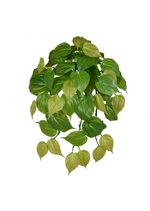 Filodendro Micans RT Pianta Pendente Artificiale 45cm