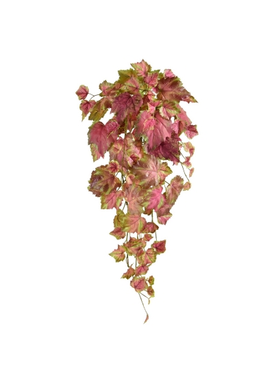Foglia di vite Pendente Artificiale 65cm - Rosa