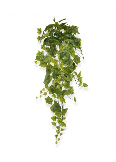 Foglia di vite Pianta Pendente Artificiale 90cm - Verde