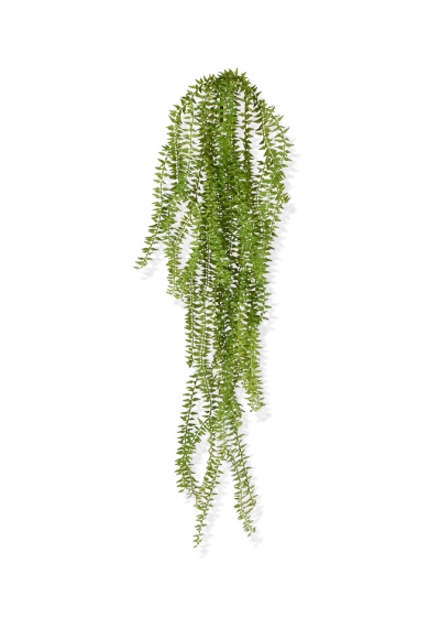 Huperzia Pianta Pendente Artificiale 75cm