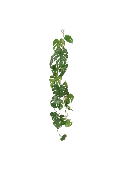 Monstera Ghirlanda Pianta Pendente Artificiale 110cm