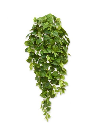 Scindapsus Pianta Artificiale Pendente 100cm - Variegato
