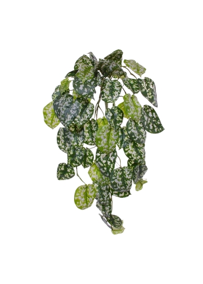 Scindapsus Pictus Deluxe Pianta Pendente Artificiale 70cm - Ignifugo