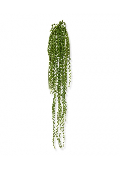 Senecio Pearl Pianta Artificiale Pendente 100cm