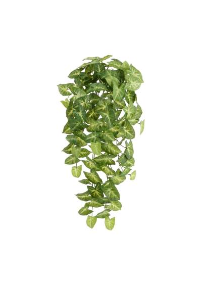Syngonium Arrow Pianta Pendente Artificiale 60cm