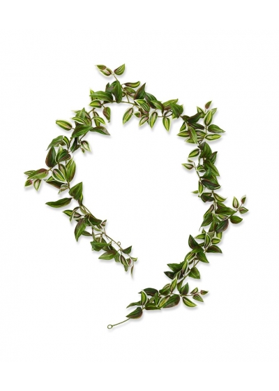 Tradescantia Ghirlanda Artificiale 180cm - Variegato