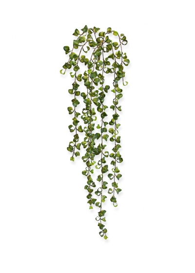 Peperomia Prostrata Pianta Pendente Artificiale 80cm
