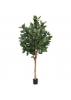 Ficus Audrey colonna Pianta Artificiale Deluxe 155cm