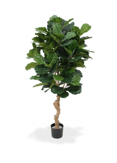 Ficus Lyrata Deluxe Pianta Artificiale 155cm
