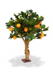 Arancio Bonsai Albero Artificiale su base 65cm