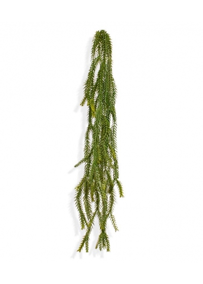 Asparago Foxtail Pianta Artificiale Pendente 60cm - Verde