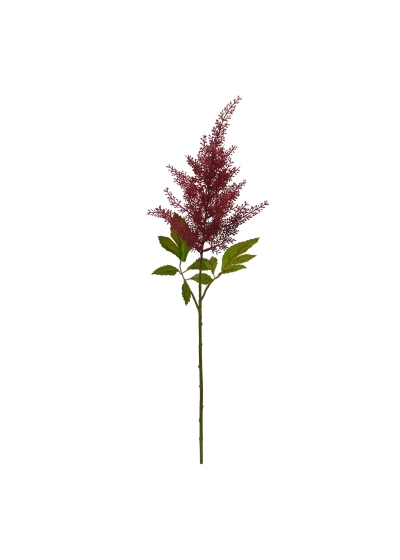 Astilbe ramo Artificiale 70cm Bordeaux