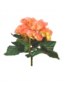 Begonia Pianta Artificiale 20cm - Rosa Salmone