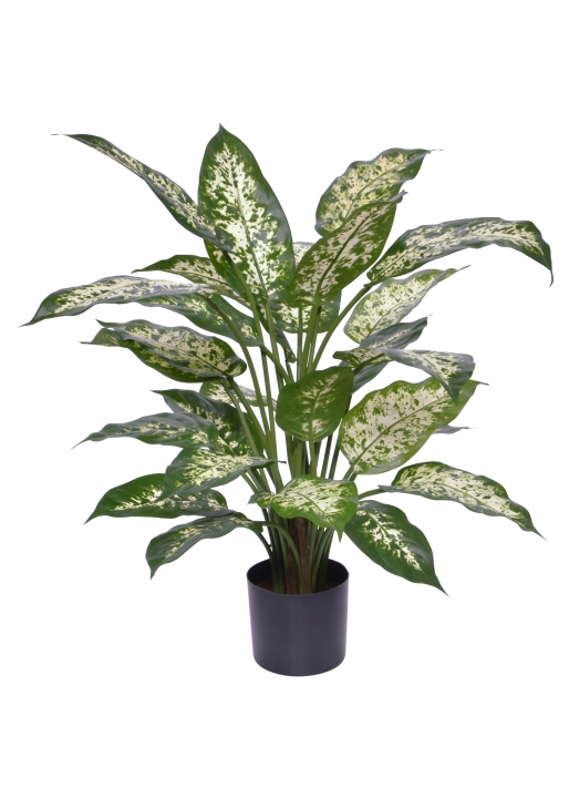 Dieffenbachia Pianta Artificiale Deluxe 60cm