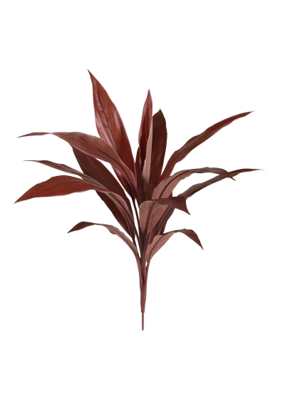 Dracena Pianta Artificiale Rosso 60cm