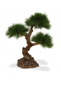 Pinus Bonsai x3 Pianta Artificiale 60cm