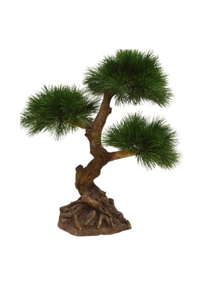 Pino bonsai Artificiale 3 sfere 60cm - UV Resistente