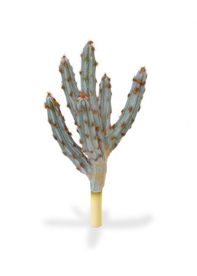 Tetragonus Cactus Artificiale 35cm - Marrone