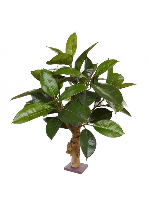 Philodendron su base Pianta Artificiale 70cm