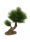Pino mini bonsai Artificiale su base 35cm