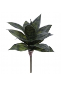 Sansevieria Pianta Artificiale 25cm Verde