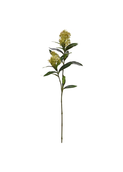 Skimmia ramo Artificiale 70cm Arancione