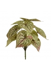 Syngonium Pink Ruby Pianta Artificiale 28cm