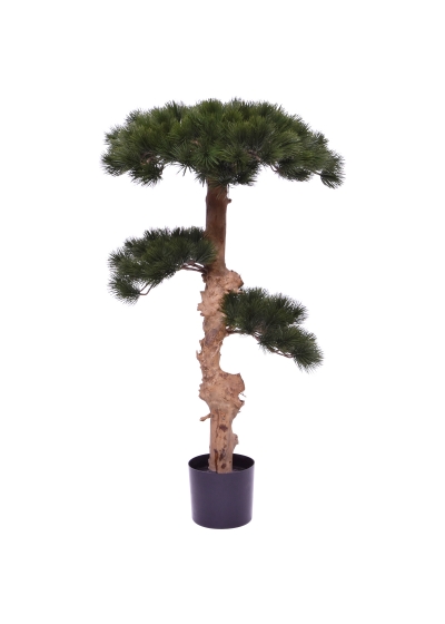 Pino Bonsai Albero Artificiale Deluxe 110cm