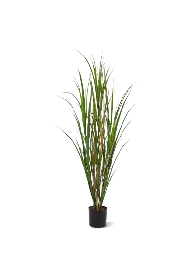 Piantina di Erba palustre Deluxe Artificiale 120cm - Verde - UV Resistente