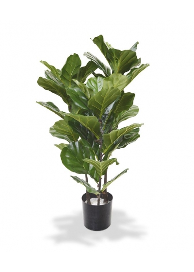Ficus Lyrata Pianta Artificiale 95cm