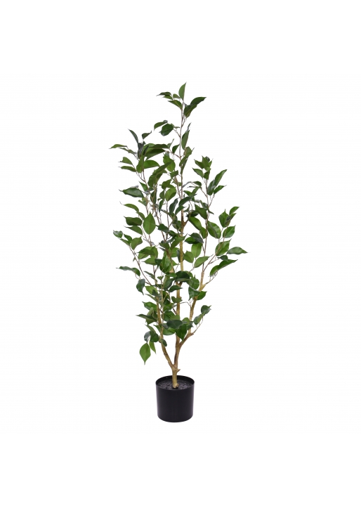 Ficus Lyrata Pianta Artificiale N 90cm in vaso