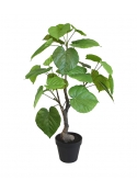 Ficus Umbellata Pianta Artificiale 60cm