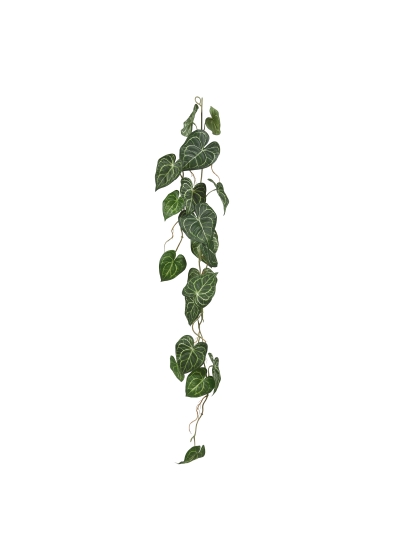 Anthurium Clarinervium Ghirlanda Artificiale 110cm