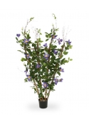 Clematis siepe Artificiale 125cm - Viola Porpora