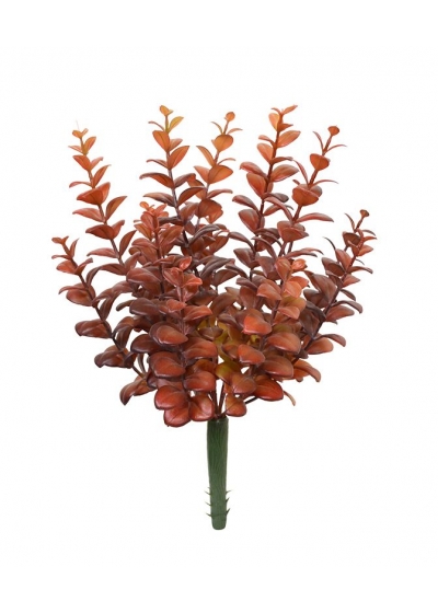 Eucalipto Bouquet Artificiale 30 cm Borgogna