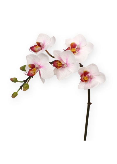 Mini Phalaenopsis Orchidea Artificiale 50cm - Rosa