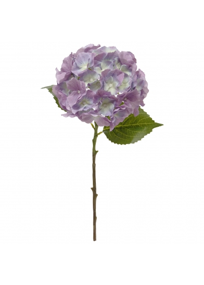 Ortensia fiore Artificiale 50cm Viola Porpora
