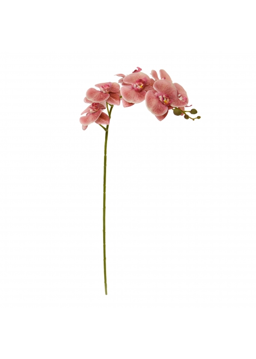 Phalaenopsis Orchidea Artificiale 95cm Rosa Salmone