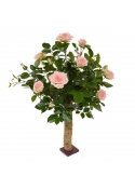 Rosa Artificiale su fusto 75cm - Rosa