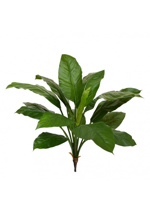 Spathiphyllum King Pianta Artificiale 80cm - Verde