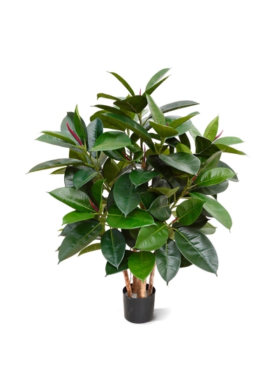 Elastica Robusta Pianta Artificiale 90cm - Ignifugo