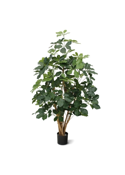 Schefflera Exotica Pianta Artificiale 120cm - Ignifugo