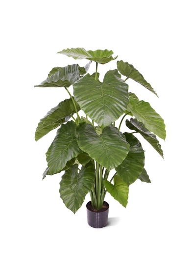Alocasia Calidora Pianta Artificiale 115cm